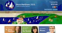 Desktop Screenshot of martinsondental.com