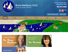 Tablet Screenshot of martinsondental.com